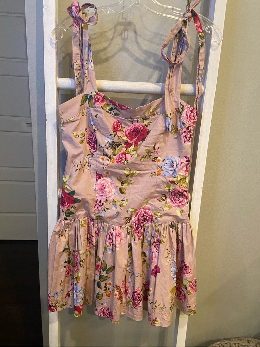 BuddyLove Flirtini drop waist mini dress